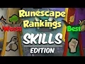 Runescape Skills WORST To BEST Runescape Rankings