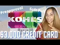 Kohl s Credit Card With Soft Pull Pre-Approval