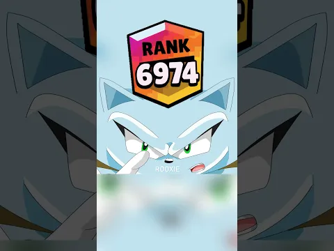 Brawl Stars Sonic Rank UP #brawlstars