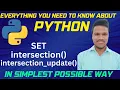 set intersection python python set intersection function python set intersect python tutorial