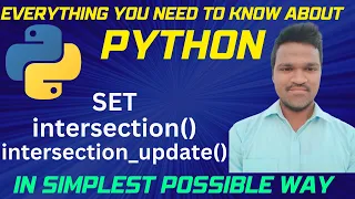 set intersection python python set intersection function python set intersect python tutorial