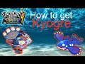 How to get Kyogre Pokemon Infinite Fusion