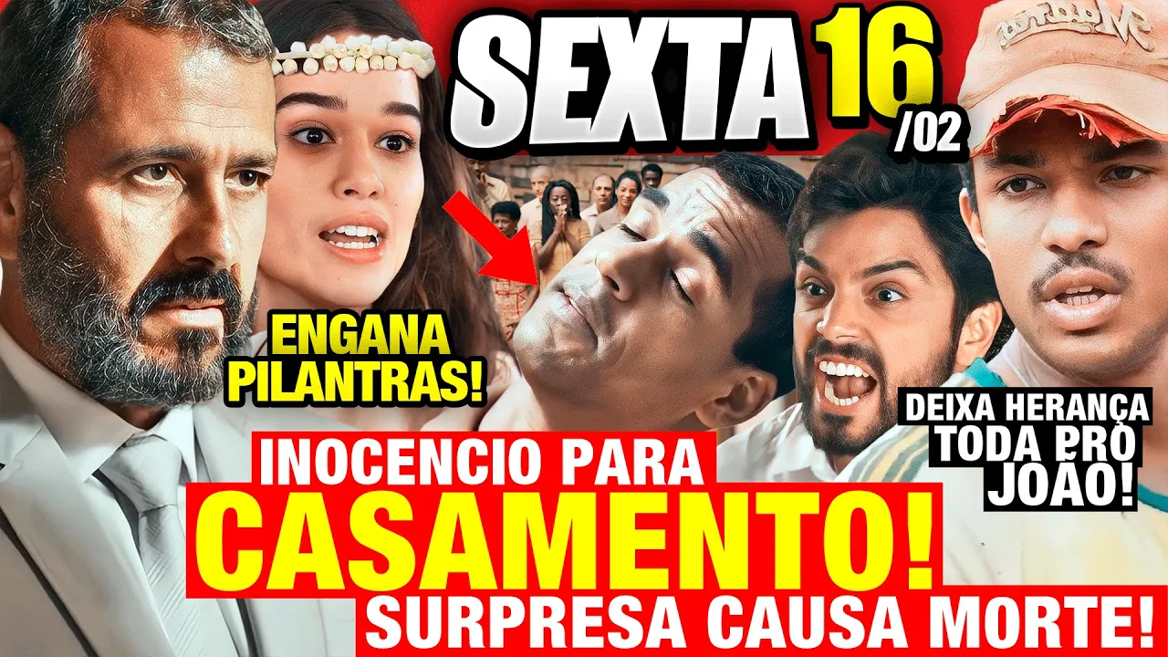 RENASCER - Capítulo de hoje 16/02 SEXTA - Resumo Completo da Novela Renascer Hoje 16/02/24