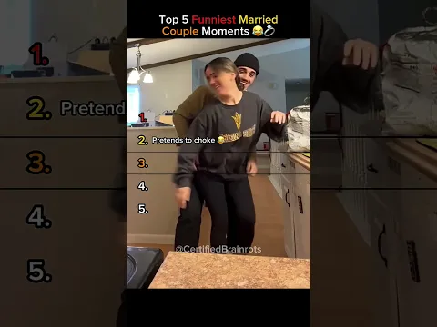 Ranking Funniest Married Couple Moments 😂💍 #ranking #memes #funny