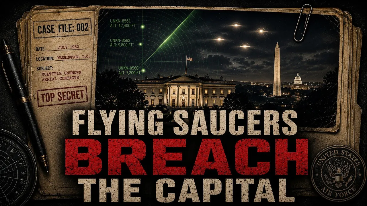 Washington 1952: When Flying Saucers Forced an Air Force Press Conference