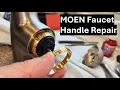 MOEN Faucet Loose Handle Repair