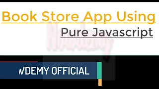 JavaScript BookList App No Frameworks JAVASCRIPT PROJECT FOR BEGINNERS