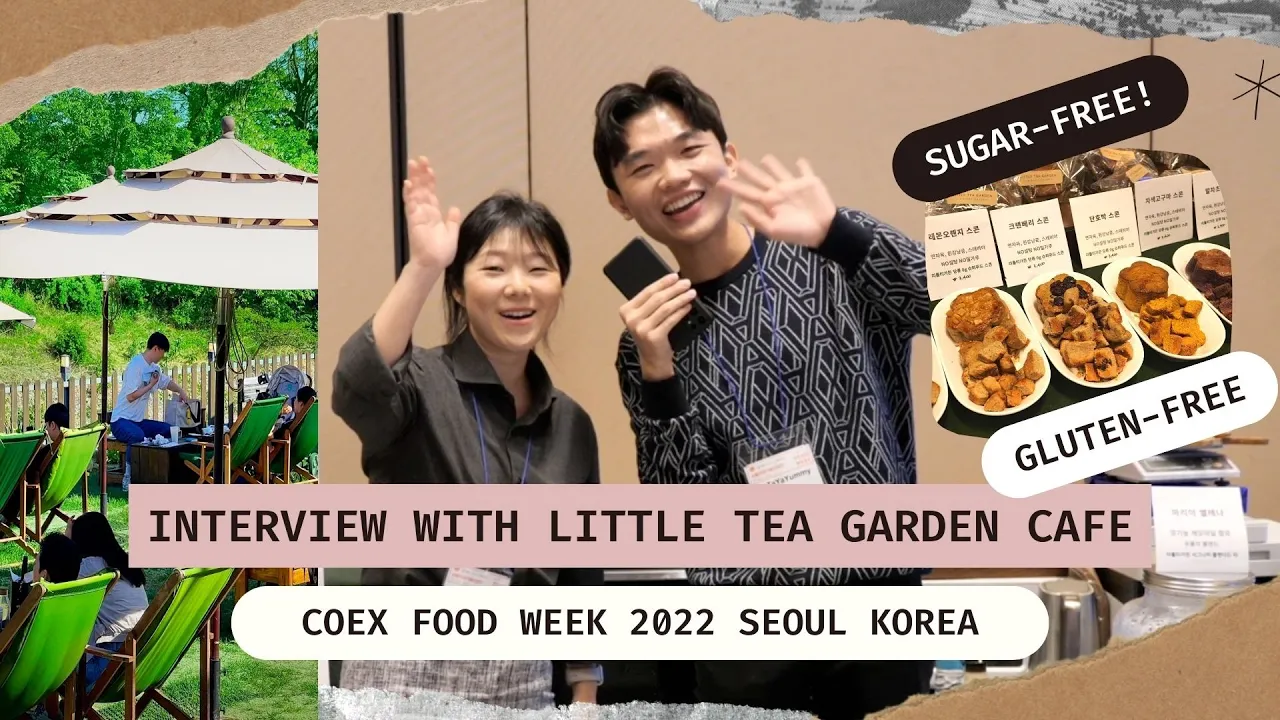Little Tea Garden    Artisan Tea Blends & Sugar-Free Baked Goods Ulsan - Coex Food Week 2022
