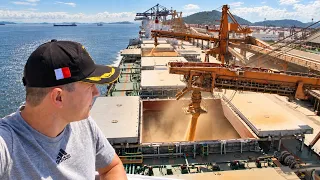 I went with PILOT to dock a CARGO SHIP - Port of Brazil