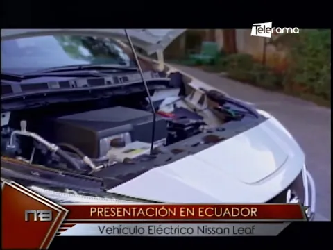 Presentación en Ecuador vehículo eléctrico Nissan Leaf