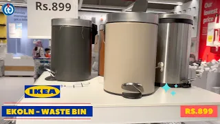 IKEA EKOLN Waste Bin For Bathroom and Kitchen Review