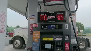 Entering Newburgh and getting Gas at BJs for 3 359 - June 08 2023
