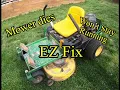 Mower starts and then dies - Easy DIY Fix