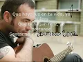 Desde Lejos (letra) Santiago Cruz