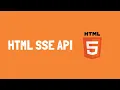 How to use HTML SSE API