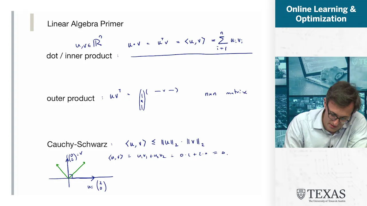 1.4. Basics of linear algebra and calculus we need