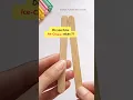 Do you have Ice-Cream sticks Try this