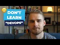 Cloud Beginner Don t Learn DevOps Here s Why