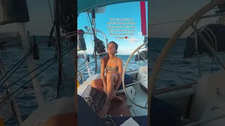 Last sunset at sea! #sailing