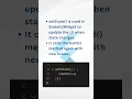 What is setState in flutter Code Lounge