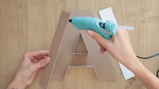 Download ★ 3D letter DIY | how to make a paper letter room decor DIY | origami MP3