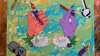 Trippy stoner painting tutorial