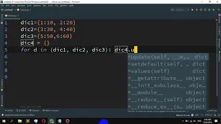 How to concatenate two dictionaries in Python