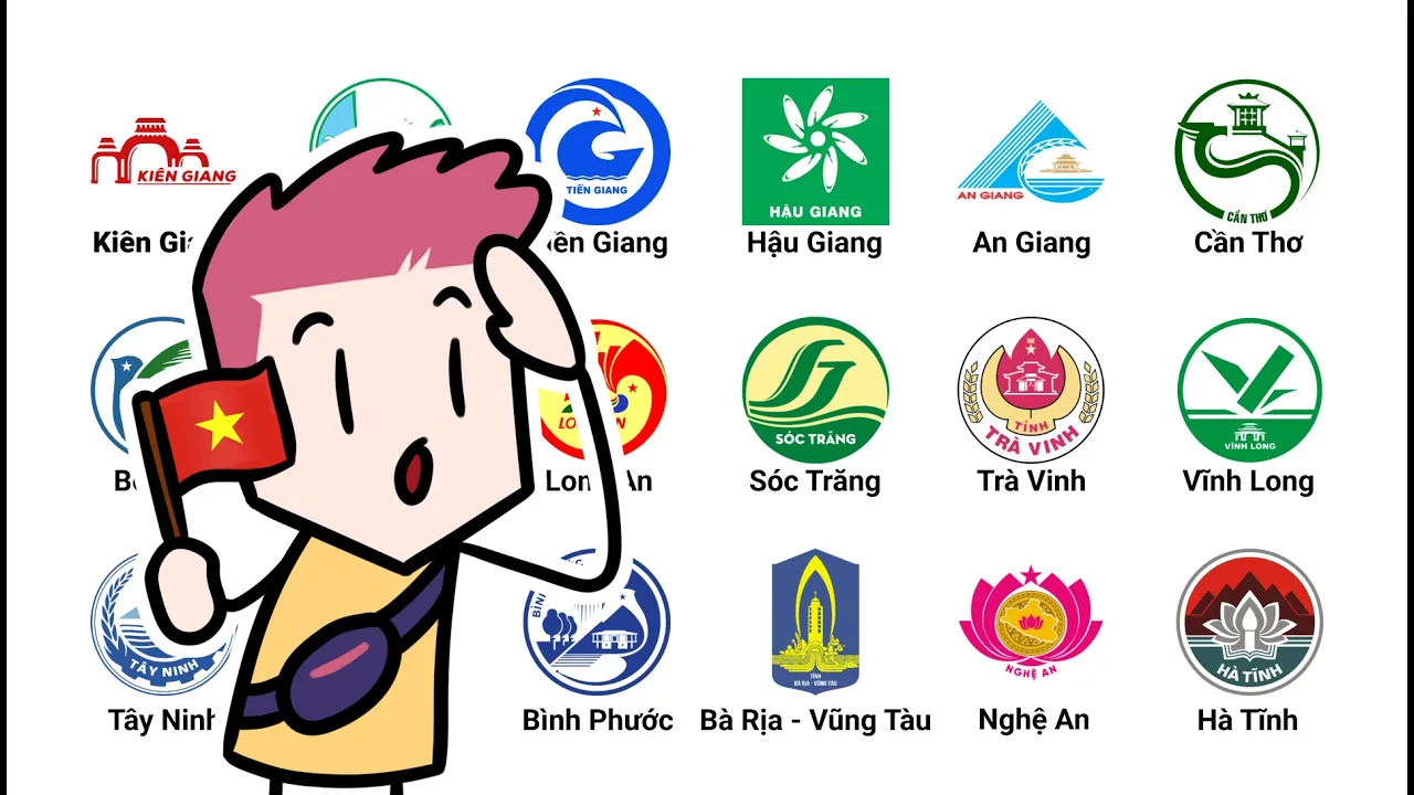 Outline Video Tất cả các tỉnh thành ở Việt Nam trong 12 phút