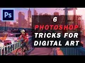 6 Post-Processing Tricks for Digital Art Photoshop