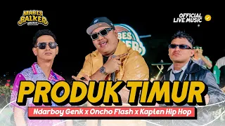 produk timur ndarboy genk x kapten hip hop x oncho flash official live music hitam hitam bagini
