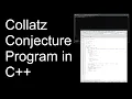 Testing the Collatz Conjecture on Numbers C