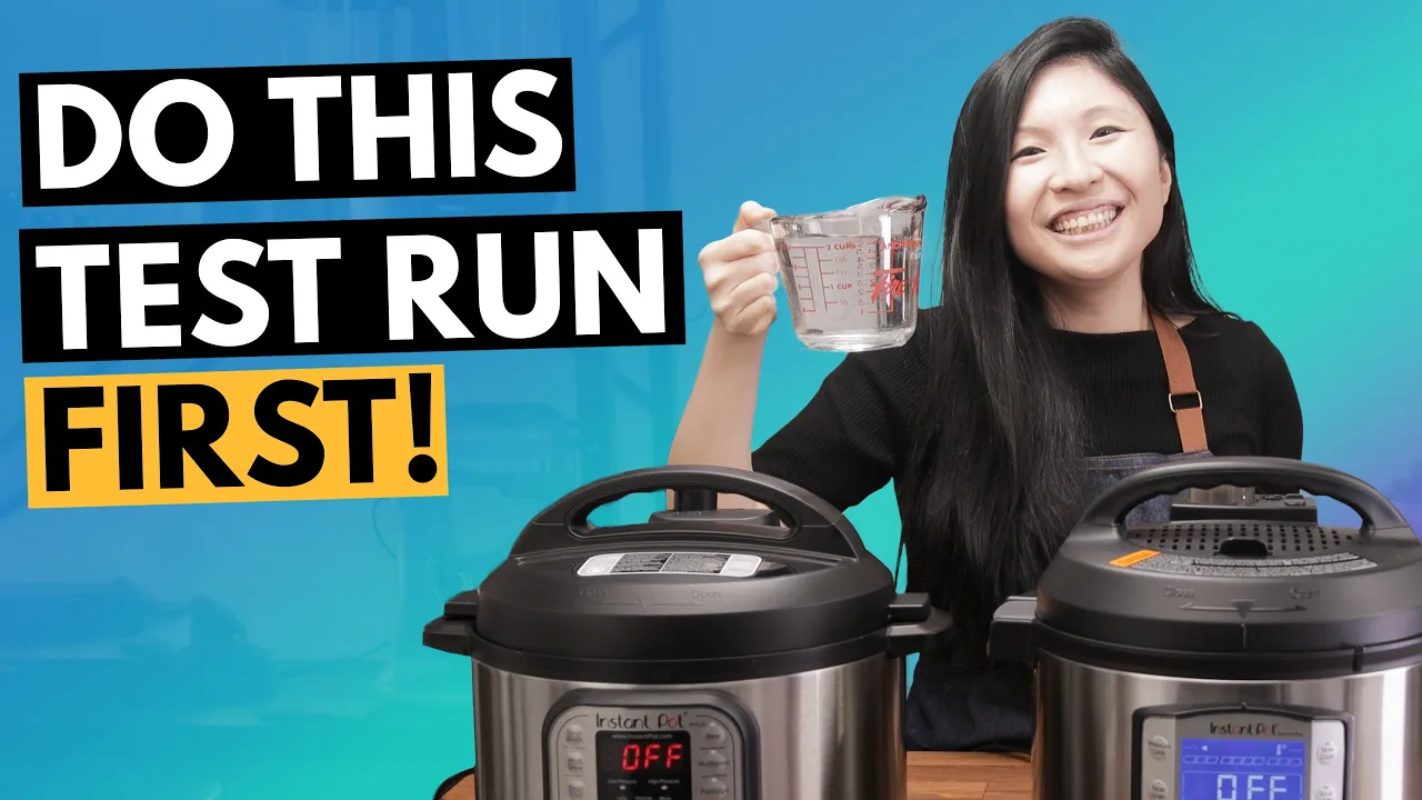 Instant Pot Water Test - Do this Test Run FIRST!