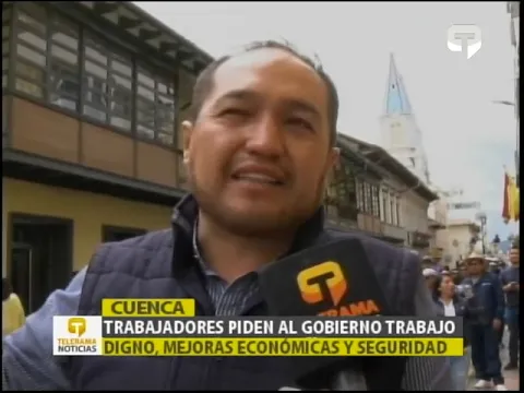 Trabajadores piden al gobierno trabajo digno, mejoras económicas y seguridad