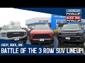 Battle of the Mid-Size SUV Enclave vs Acadia vs Traverse