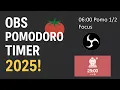 OBS FREE AUTOMATIC POMODORO TIMER 2025