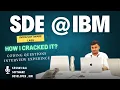 Interview Experience at IBM ISL IBM Interview Coding Questions 2024 SDE IBM IBM Watsonx