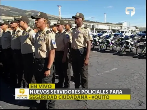 Nuevos servidores policiales para seguridad ciudadana - #Quito