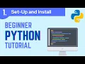 Python 3 9 Beginner Tutorial Install and Setup for Mac Pt 1