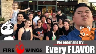 EVERY WING FLAVOR at Fire Wings - Howe Avenue