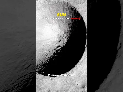 Moon Impact 2032 ☠️ #Space #Earth #Sun