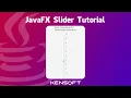 JavaFX Slider Example Tutorial