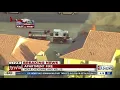 Apartment building on fire near Cheyenne Nellis