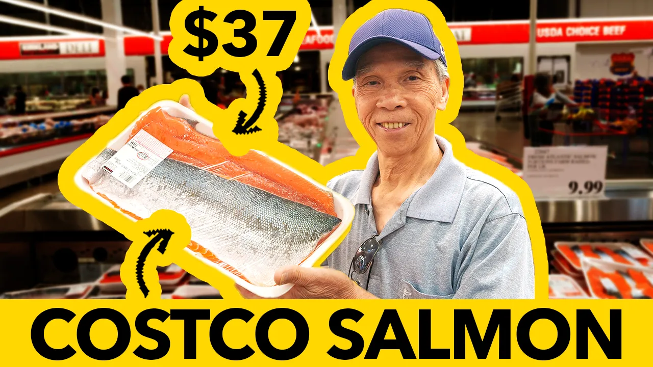  How a Chinese chef cooks Salmon ()!