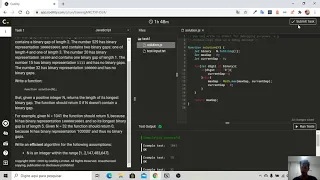 Binary Gap - Resolvendo com JavaScript