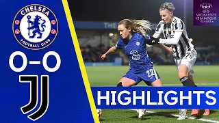 juventus 0 0 chelsea womens champions league highlights
