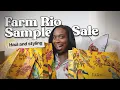 Farm Rio Sample Sale Haul Summer Outfits Styling Ideas
