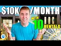 How to Retire Early with 10 Rental Properties or Less