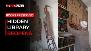 72-Year-Old Syrian Collector Reopens Hidden Library | Asia One News