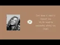 Destiny's Child - Cater 2 U (lyrics)