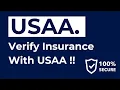 usaa How To Verify Insurance With USAA